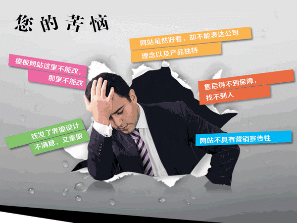 企業(yè)使用模板建站的缺點，拒絕模板網(wǎng)站